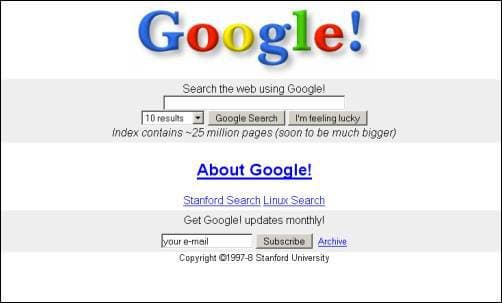 Домену Google.com исполнилось 20 лет