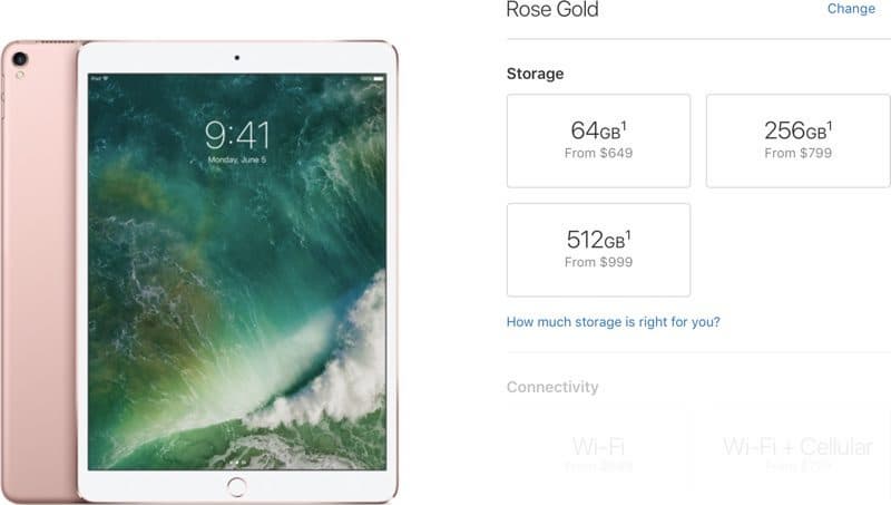 Apple подняла цены на iPad Pro 