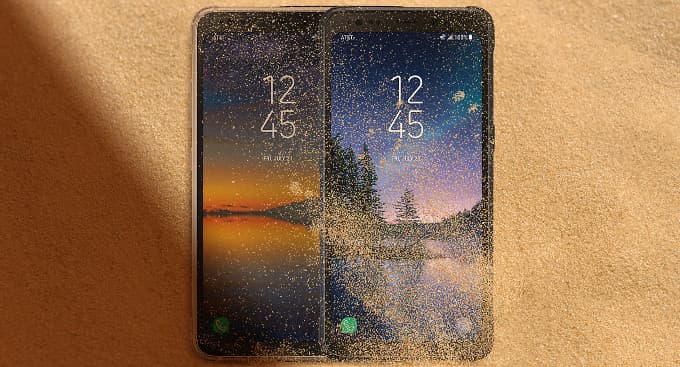 Samsung Galaxy S8 Active получил пластиковую защиту экрана