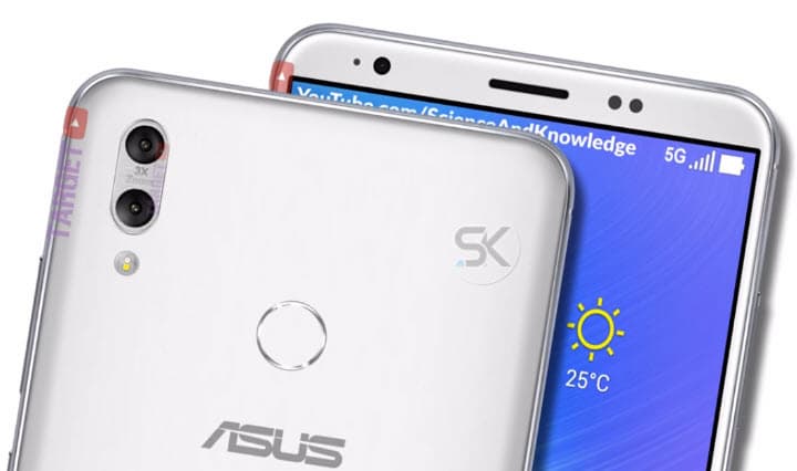 Опубликованы изображения трехмерной модели смартфона Asus ZenFone 5