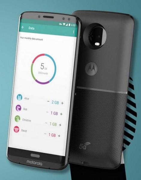 Появились изображения Moto Z3 и Z3 Play