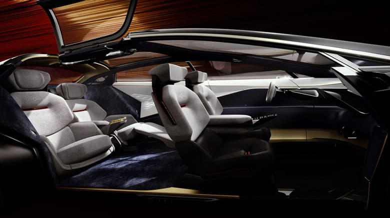 Пока электромобиль Lagonda Vision является концептом