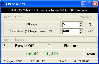 CPUsage