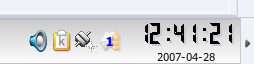 Часы KDE