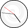 Рабочее окно The Clock