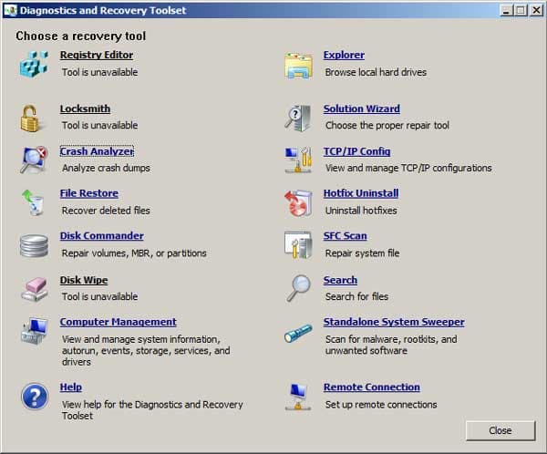 Microsoft DaRT