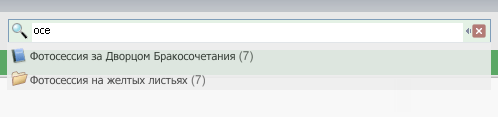 Поиск фотографий в Picasa