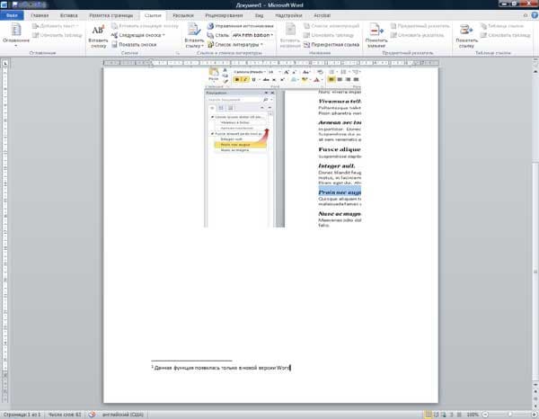 Word 2010