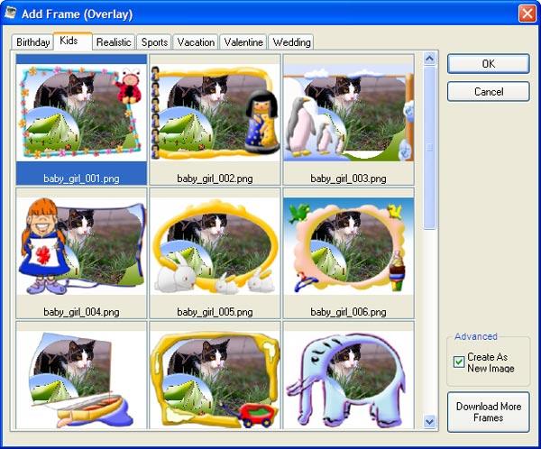 Создание рамок в Photo Pos Pro