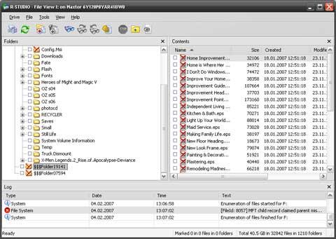 Окно File view