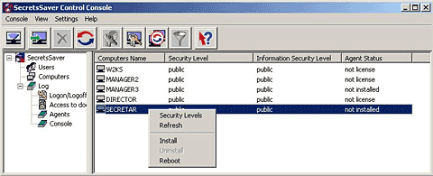 Настройка системы SecretsSaver Corporate Pro