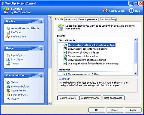 TuneUp SystemControl