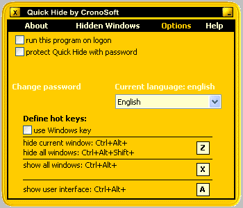 Quick Hide 1.8.7