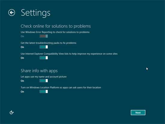 Скриншот Windows 8 Consumer Preview