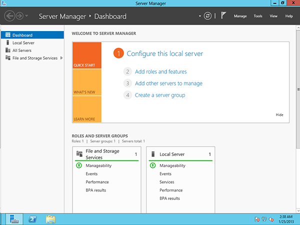 Windows Server 2012