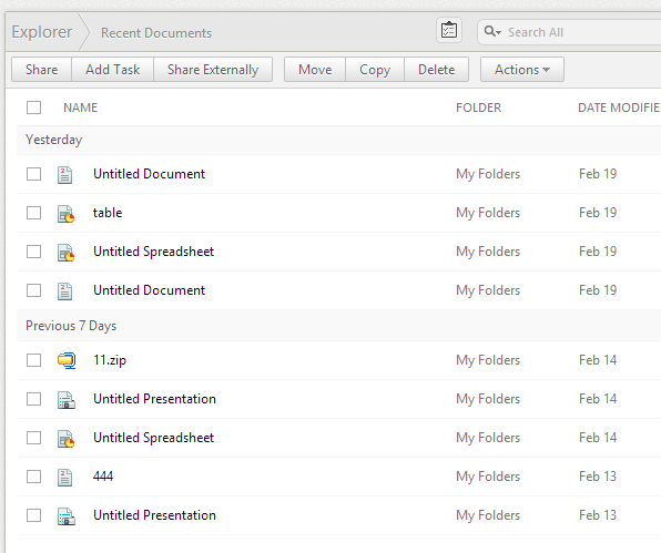 Zoho Explorer
