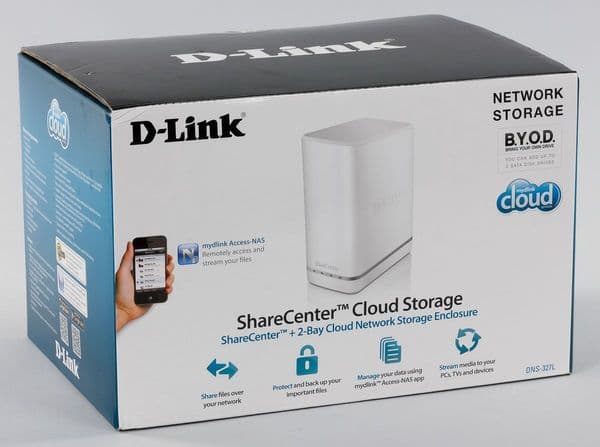 Упаковка D-Link DNS-327L Упаковка D-Link DNS-327L