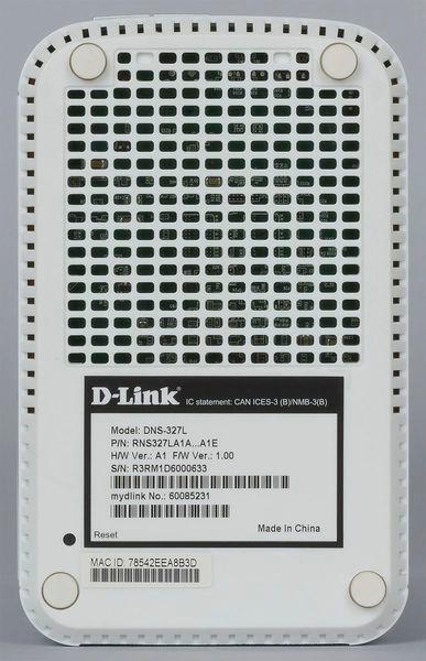 Внешний вид D-Link DNS-327L Внешний вид D-Link DNS-327L