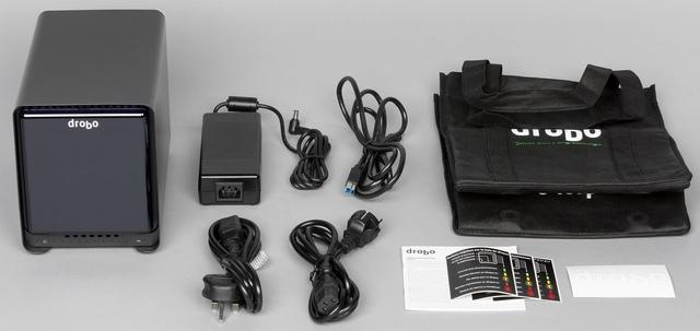 Комплект поставки накопителя Drobo 5D Комплект поставки накопителя Drobo 5D