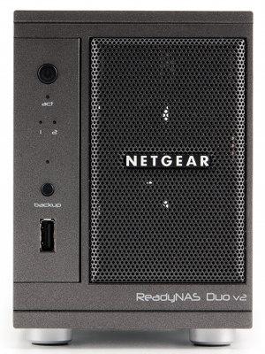 Внешний вид Netgear ReadyNAS Duo v2 Внешний вид Netgear ReadyNAS Duo v2