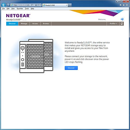 Настройка Netgear ReadyNAS 312 Настройка Netgear ReadyNAS 312