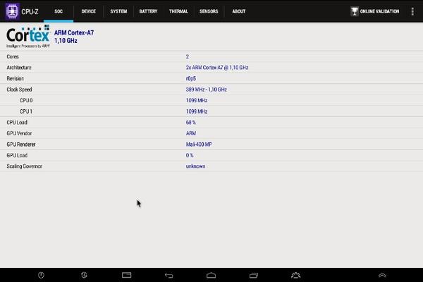 Интерфейс Android в QNAP TAS-168 Интерфейс Android в QNAP TAS-168