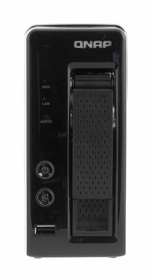 Внешний вид сетевого накопителя QNAP TS-119P+ Внешний вид сетевого накопителя QNAP TS-119P+