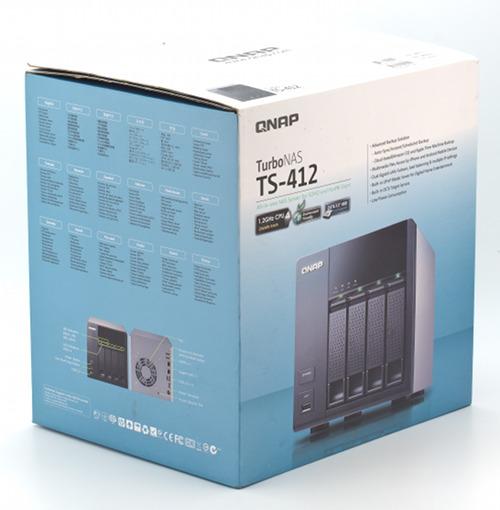 Упаковка QNAP TS-412 Упаковка QNAP TS-412