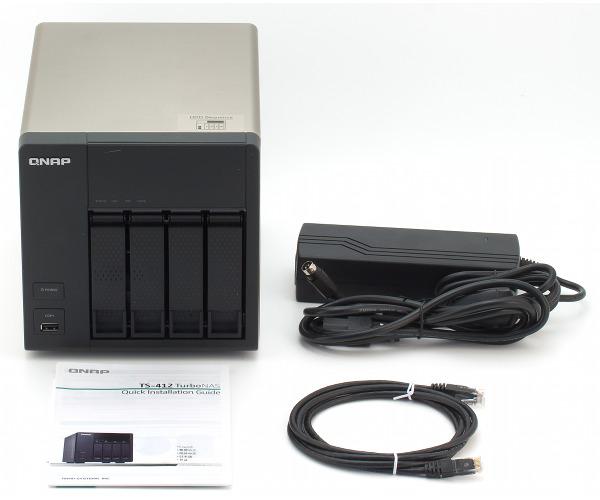 Комплект поставки QNAP TS-412 Комплект поставки QNAP TS-412