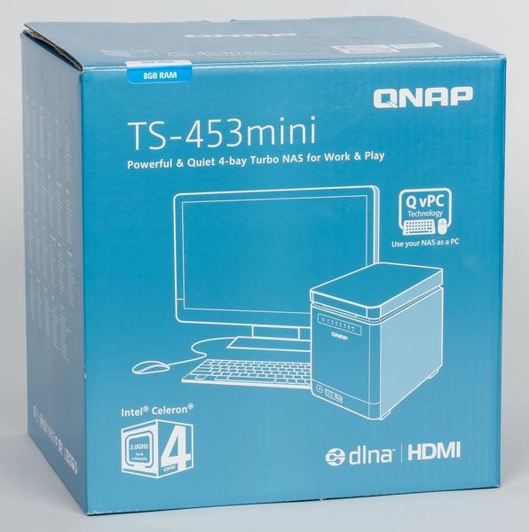 Упаковка QNAP TS-453mini Упаковка QNAP TS-453mini