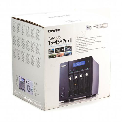 Упаковка сетевого накопителя QNAP TS-459 Pro II Упаковка сетевого накопителя QNAP TS-459 Pro II