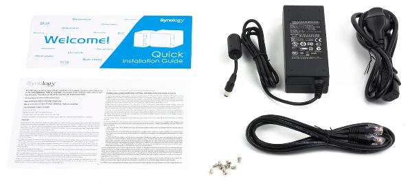 Комплект поставки Synology DS214play Комплект поставки Synology DS214play