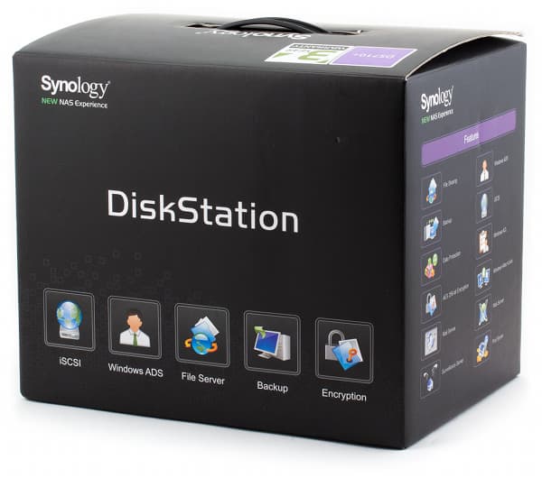 Коробка Synology DS710+ Коробка Synology DS710+