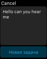 DS note на Apple Watch DS note на Apple Watch