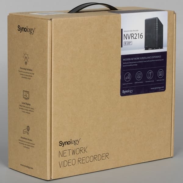 Упаковка Synology NVR216 Упаковка Synology NVR216