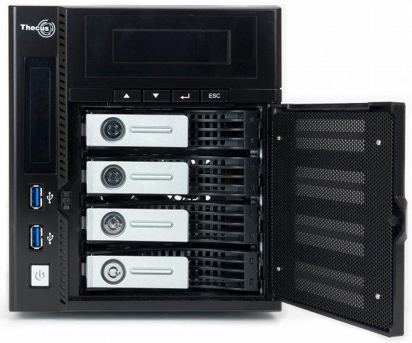 Внешний вид Thecus N4800 Внешний вид Thecus N4800