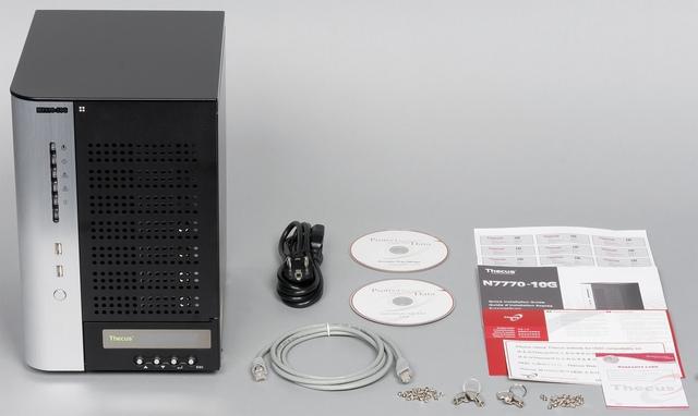 Комплект поставки сетевого накопителя Thecus N7770-10G