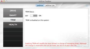Утилита JetDrive Toolbox