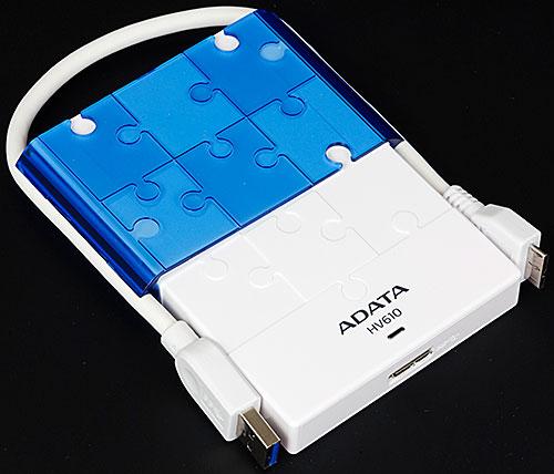 Портативный внешний винчестер AData DashDrive HV610 500 ГБ