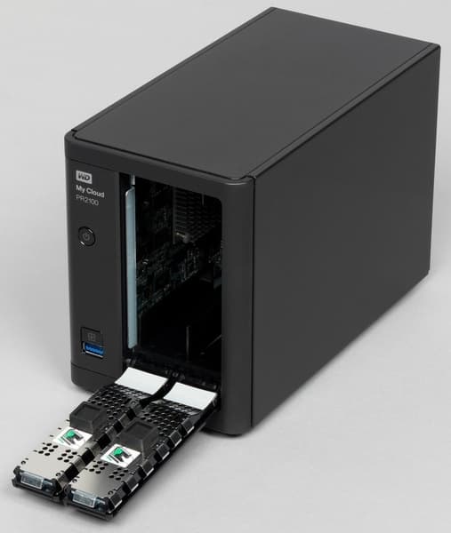 Внешний вид накопителя WD My Cloud PR2100 Внешний вид накопителя WD My Cloud PR2100
