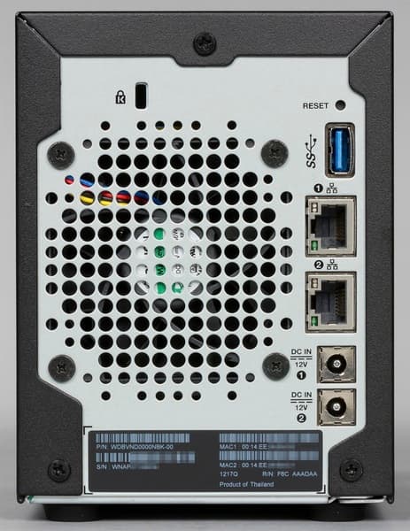 Внешний вид накопителя WD My Cloud PR2100 Внешний вид накопителя WD My Cloud PR2100