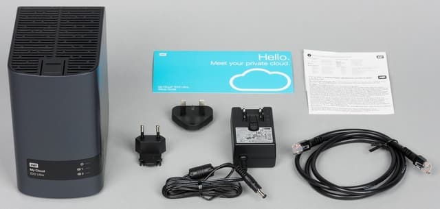 Комплект поставки сетевого накопителя WD My Cloud EX2 Ultra Комплект поставки сетевого накопителя WD My Cloud EX2 Ultra