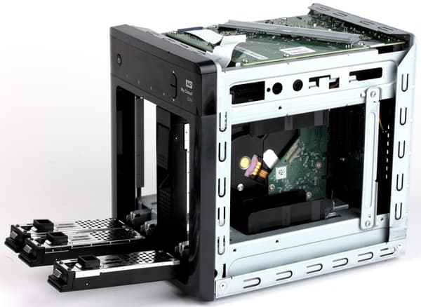 Конструкция WD My Cloud EX4