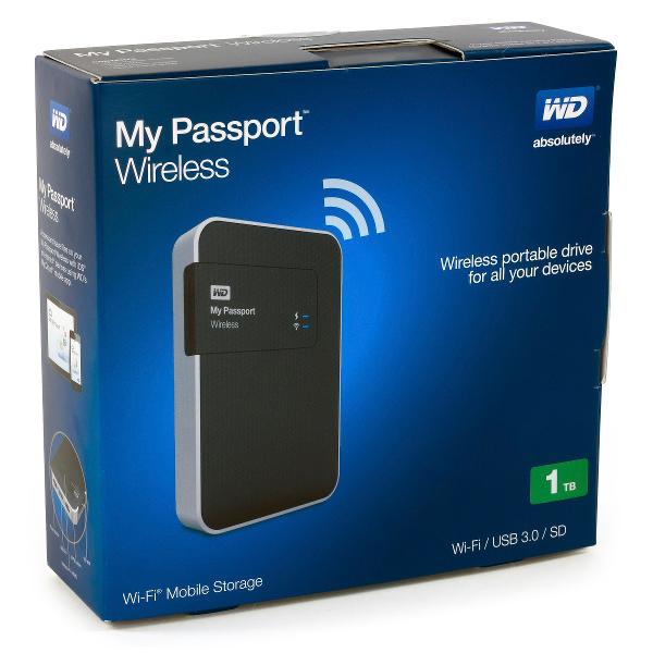Упаковка WD My Passport Wireless Упаковка WD My Passport Wireless