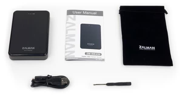 Комплект поставки Zalman ZM-WE450 Комплект поставки Zalman ZM-WE450