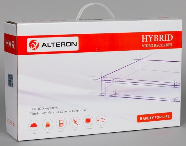 Упаковка видеорегистратора Alteron KRN087 Упаковка видеорегистратора Alteron KRN087