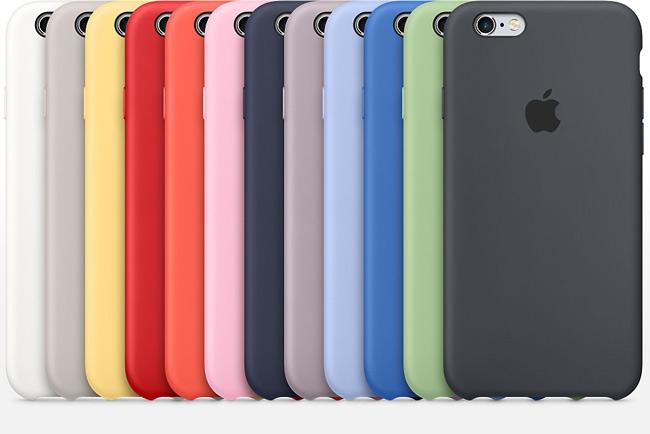 Cиликоновые чехлы для iPhone 6s