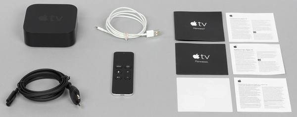 Комплект поставки Apple TV Комплект поставки Apple TV
