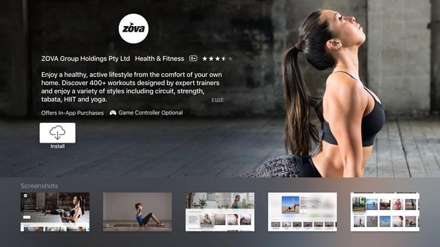 Интерфейс Apple TV 4 поколения 2015 Интерфейс Apple TV 4 поколения 2015