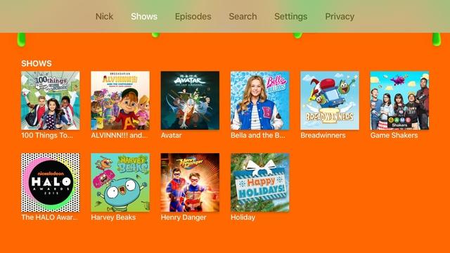 Интерфейс Apple TV 4 поколения 2015 Интерфейс Apple TV 4 поколения 2015